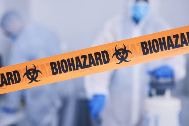 Professional Infectious Disease Decontamination technician working in Nixon, TX